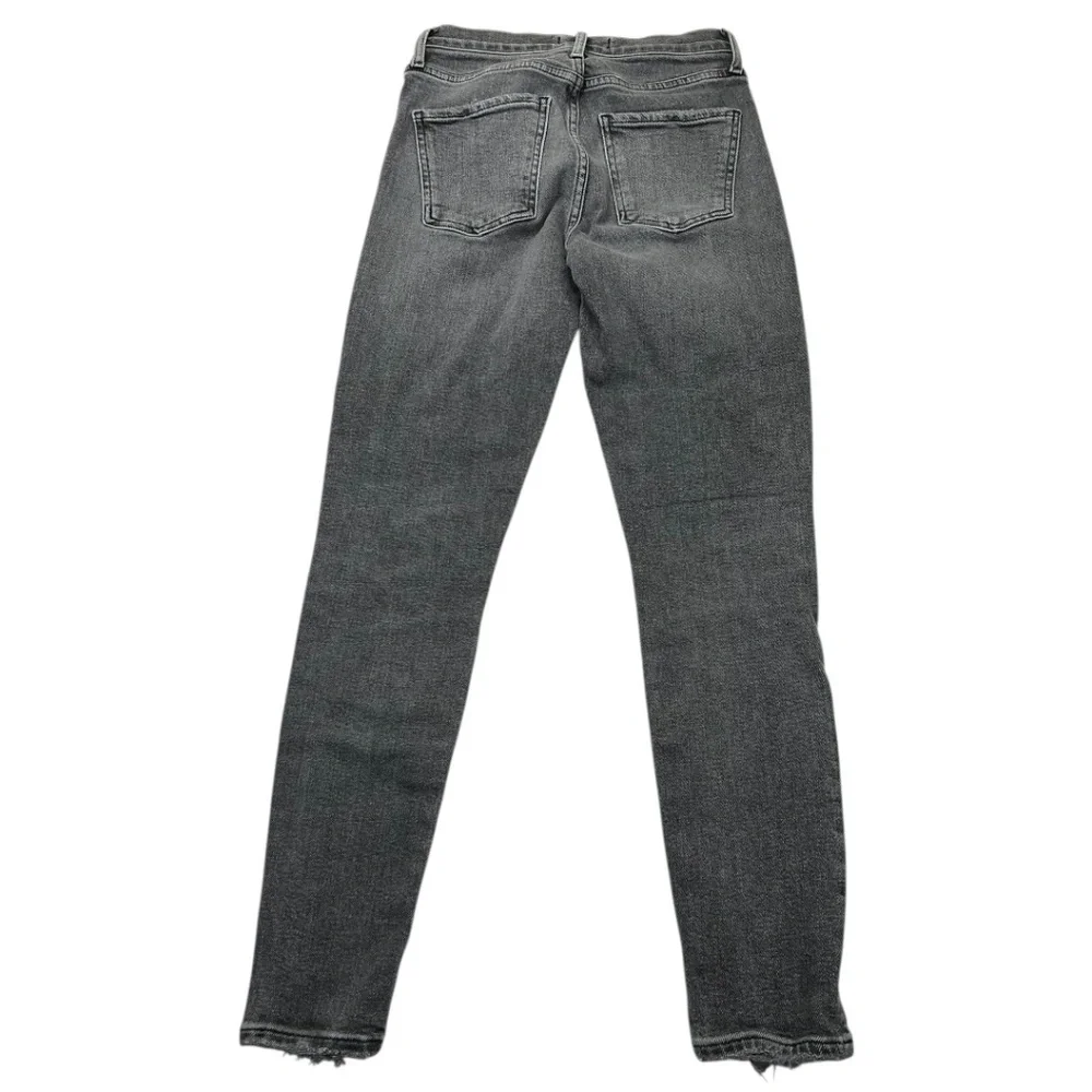 Agolde Pinch Waist Skinny High Waist in Grey Jeans Denim